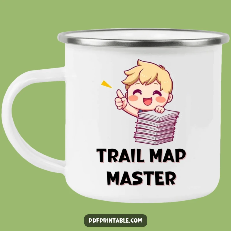 Adventure Organized: Funny Pointing Papers Camping Mug, Your Best Funny Gift!