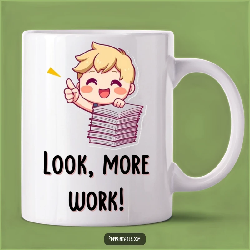 Funny Pointing Papers Mug: Got It All, the Perfect Funny Gift!