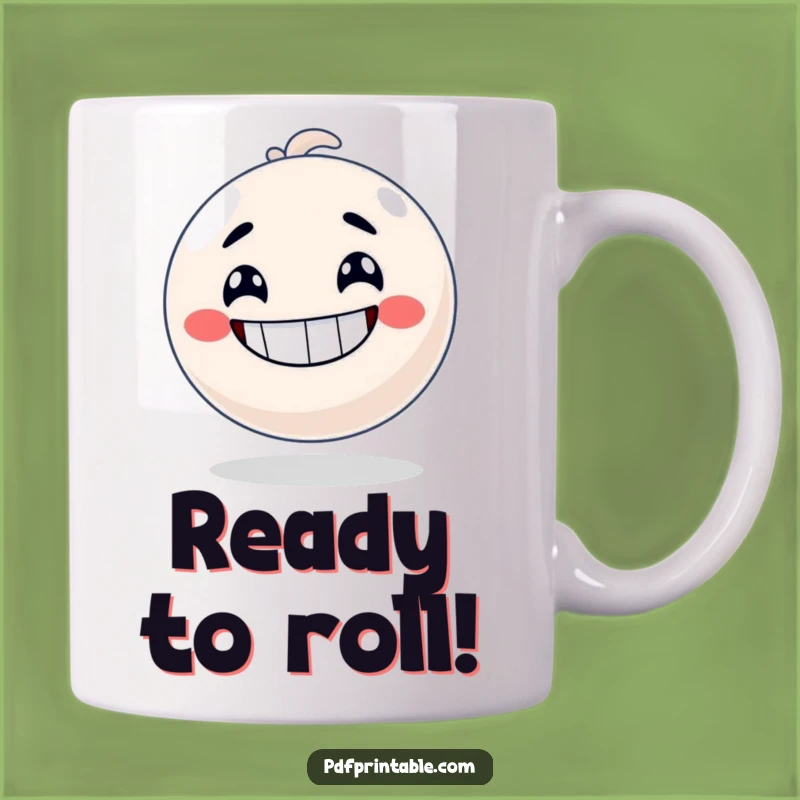 Funny Bouncy Ball Mug: Start Your Day with Energy