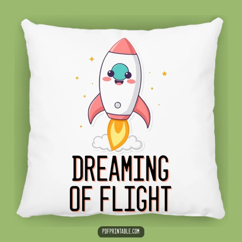 Funny Rocket Paper Blast Pillow: Snuggle Up with This Hilarious and Inspiring Decor