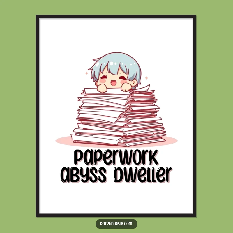 Funny Paper Escape Digital Art: Hilarious Wall Decor for a Laugh