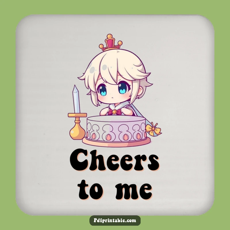 Funny Drink Coaster: Character s Pride in Creation, Protect with Funny Gift