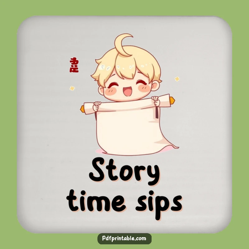 Protect Your Ideas: Funny Scroll Coasters, a Clever Funny Gift!