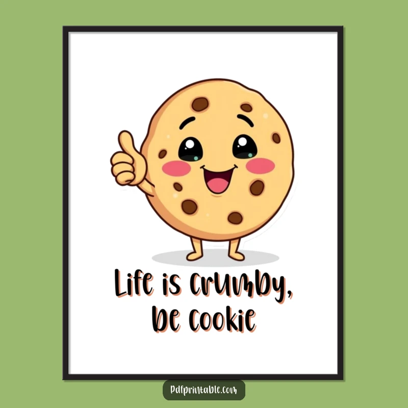 Free Printable Cookie Art: Whimsical Downloadable Decor for a Fun Vibe