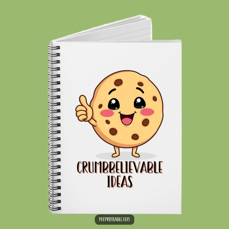 Funny Cookie Notebook: Jot Down Ideas with a Cheerful Wink