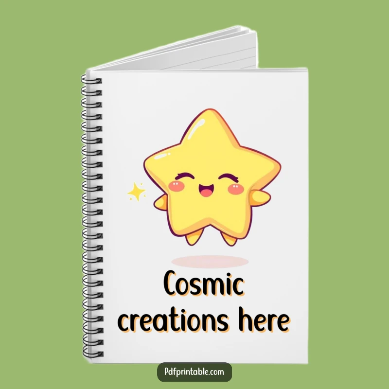 Funny Starry Journal: Jot Down Your Magical Ideas