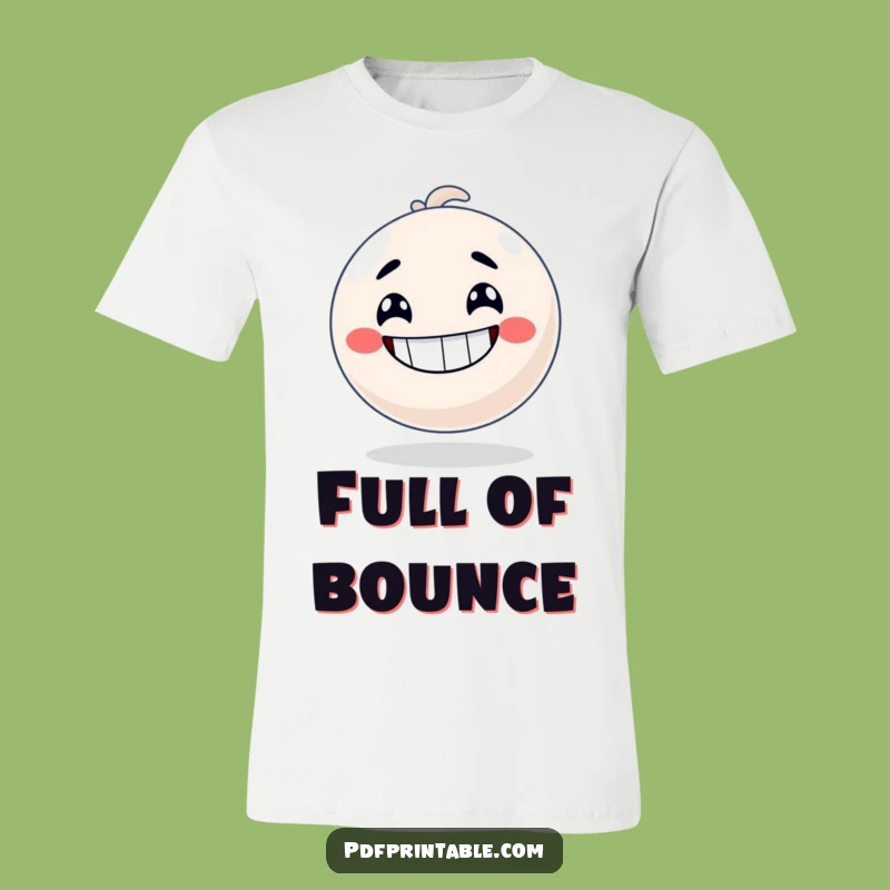 Funny Bouncing Ball T-Shirt: Your Pass to Playtime Fun