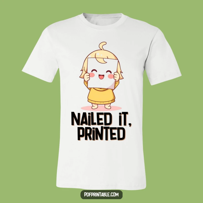 Funny Printing Character T-Shirt: Achievement Unlocked, Fresh Print, Hilarious Gift