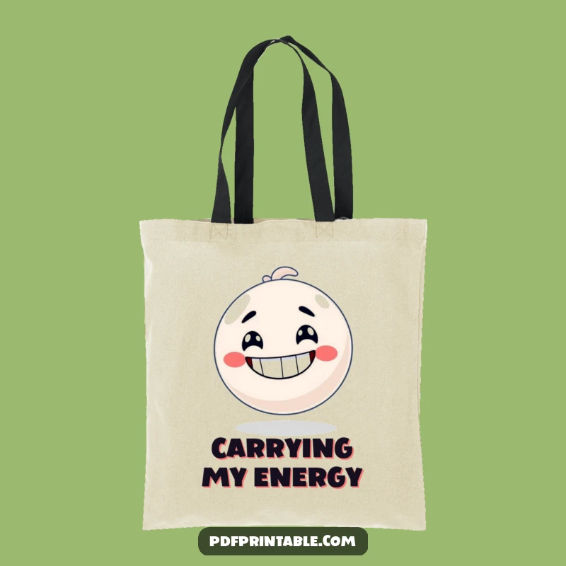 Funny Bouncy Ball Tote Bag: Carry Your Fun Everywhere