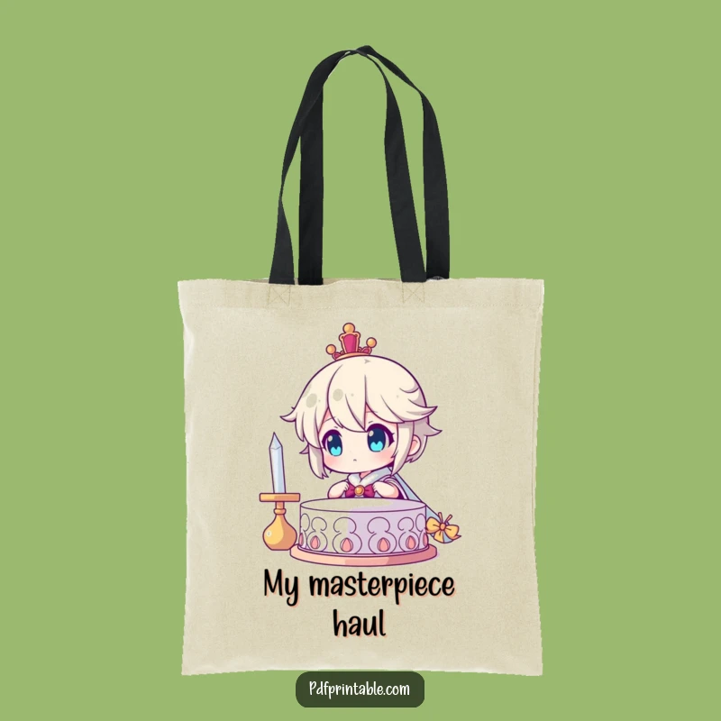 Funny Achievement Tote Bag: Character s Pride, Practical Funny Gift